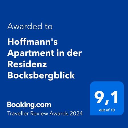 Hoffmann'S Apartment In Der Residenz Bocksbergblick Goslar Zewnętrze zdjęcie
